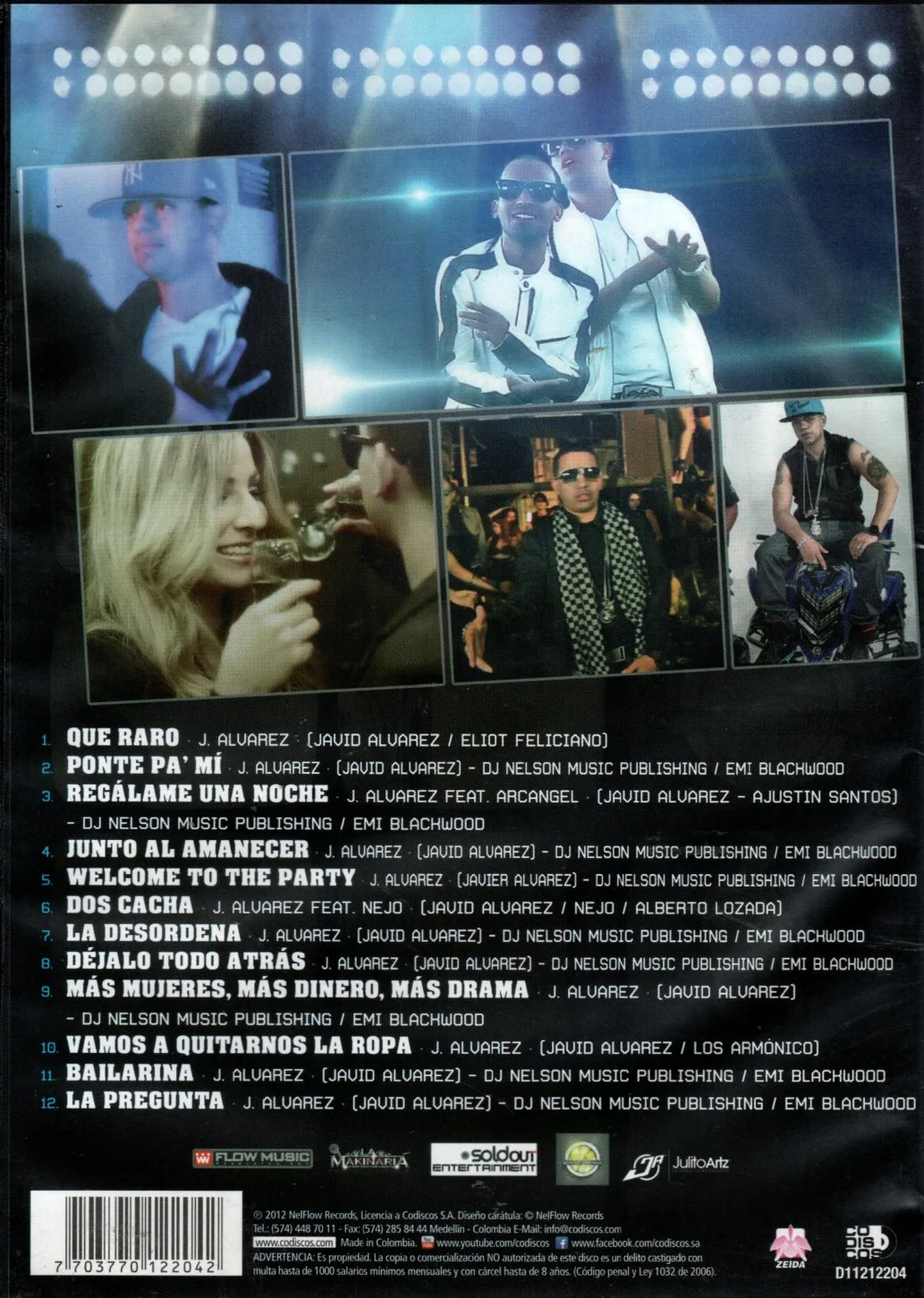 DVD J Alvarez - Collection Vol.1 - Image 2