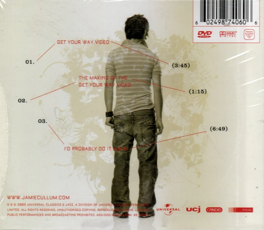 DVD Jamie Cullum – Get Your Way - Image 2