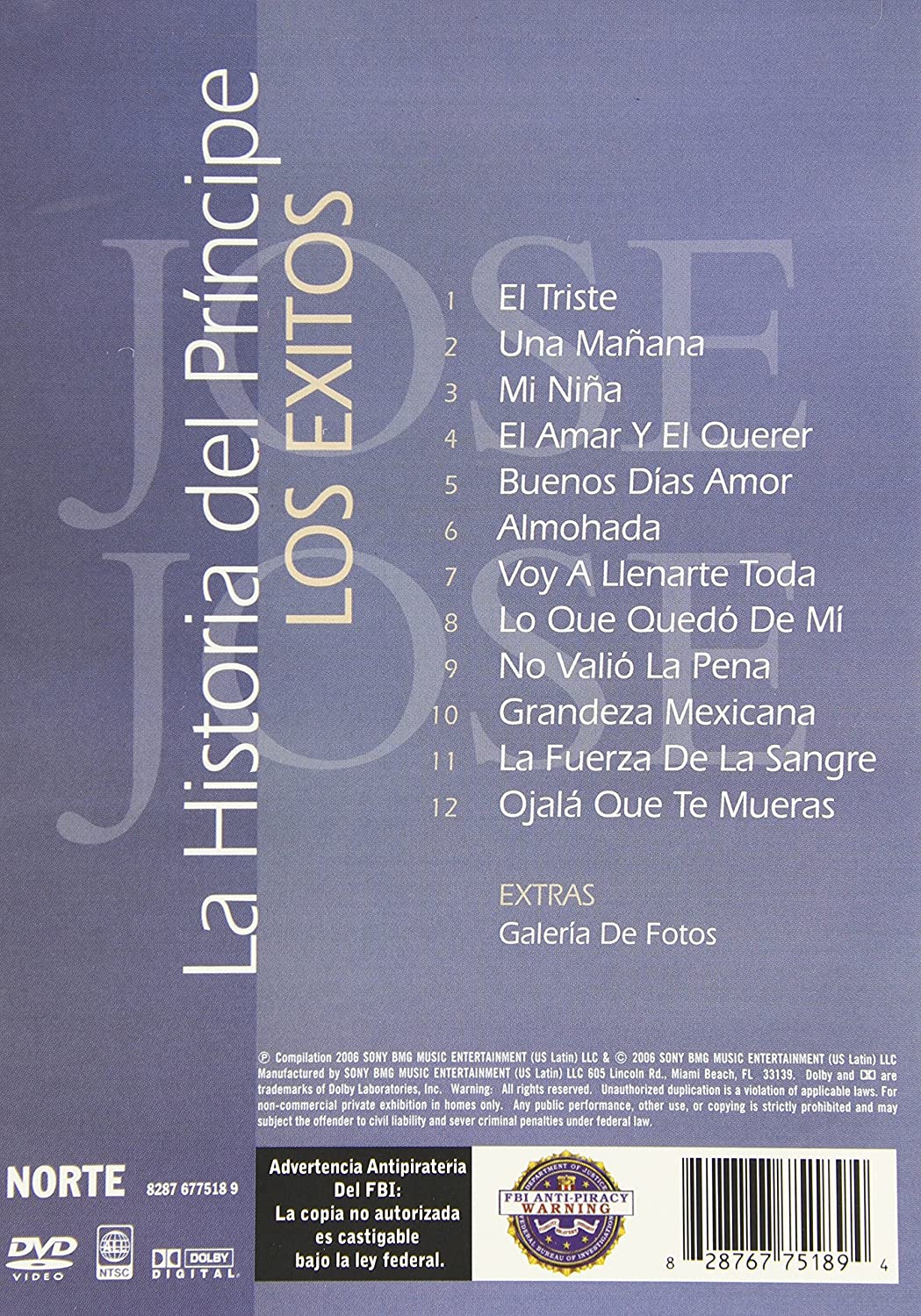 DVD Jose jose - La historia del príncipe - Image 2