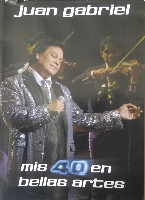 DVD Juan Gabriel – Mis 40 En Bellas Artes