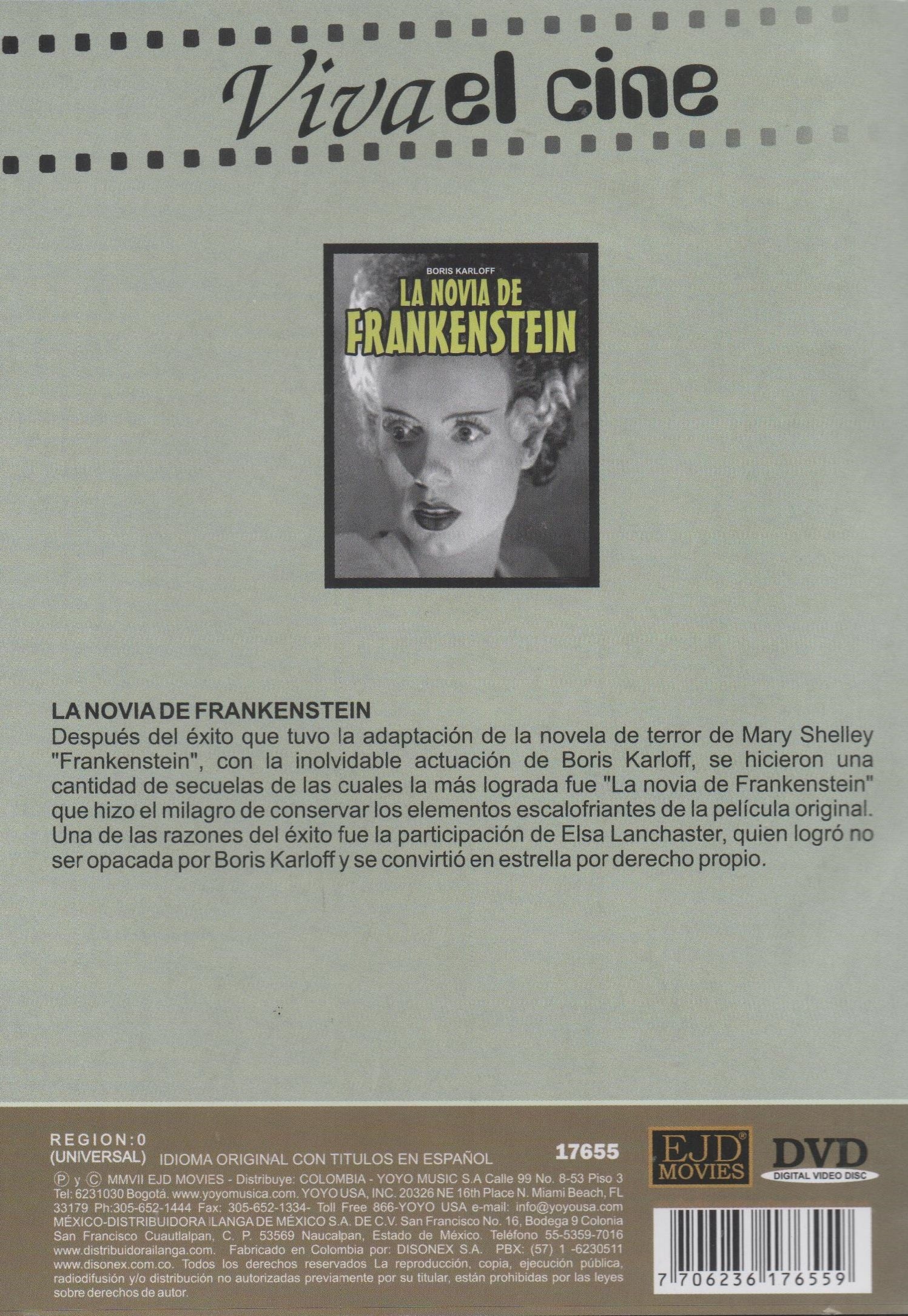 DVD La novia de frankenstein - Boris Karloff - Image 2