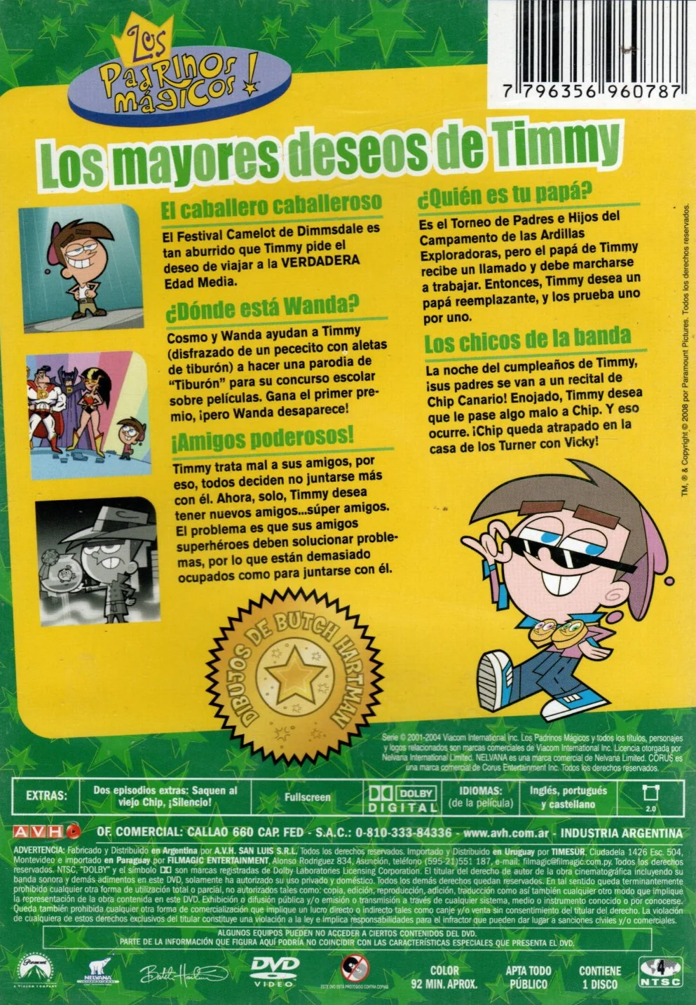 DVD LOS PADRINOS MAGICOS - LOS MAYORES DESEOS DE TIMMY - Image 2