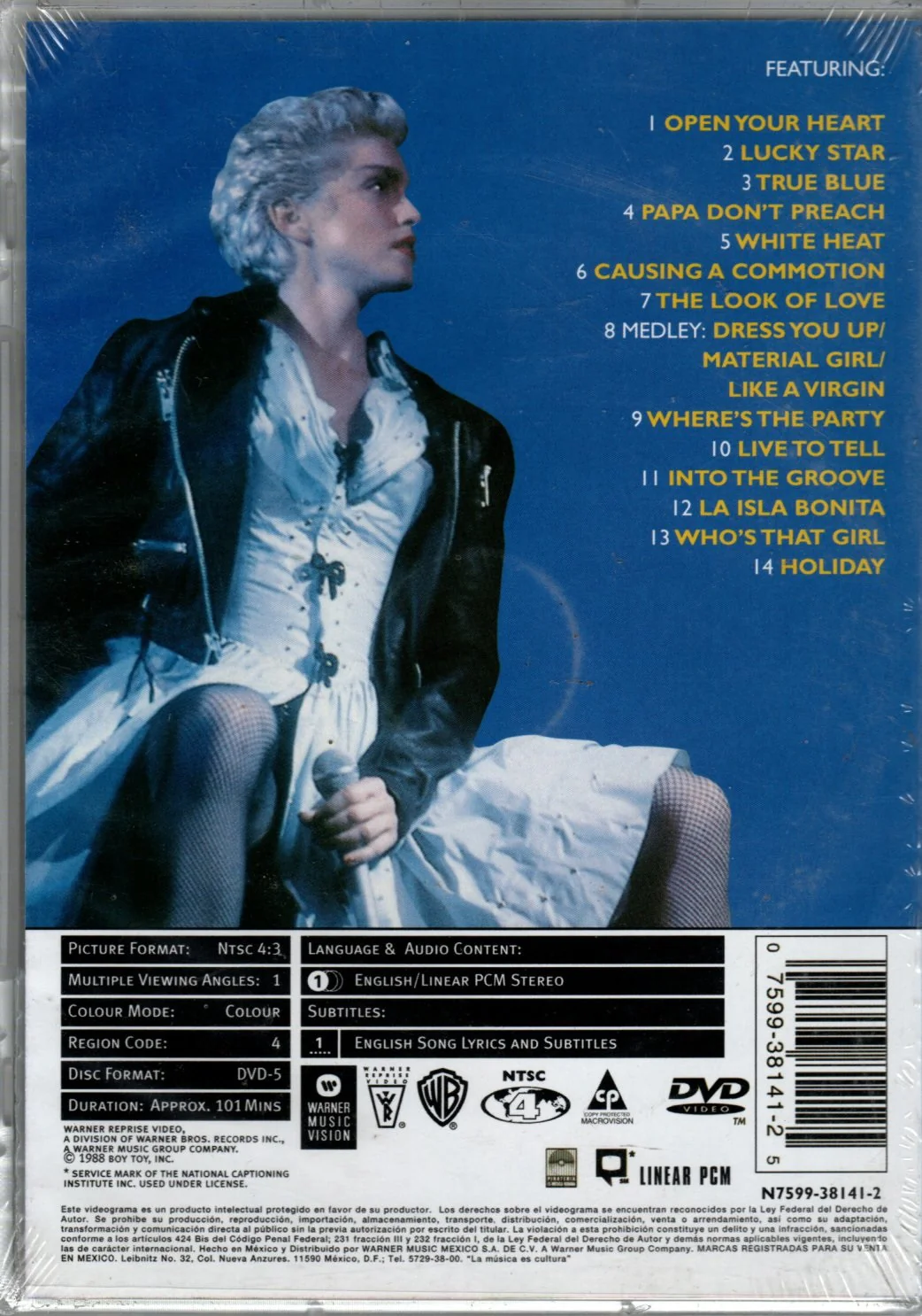 DVD Madonna – Ciao Italia: Live from Italy - Image 2