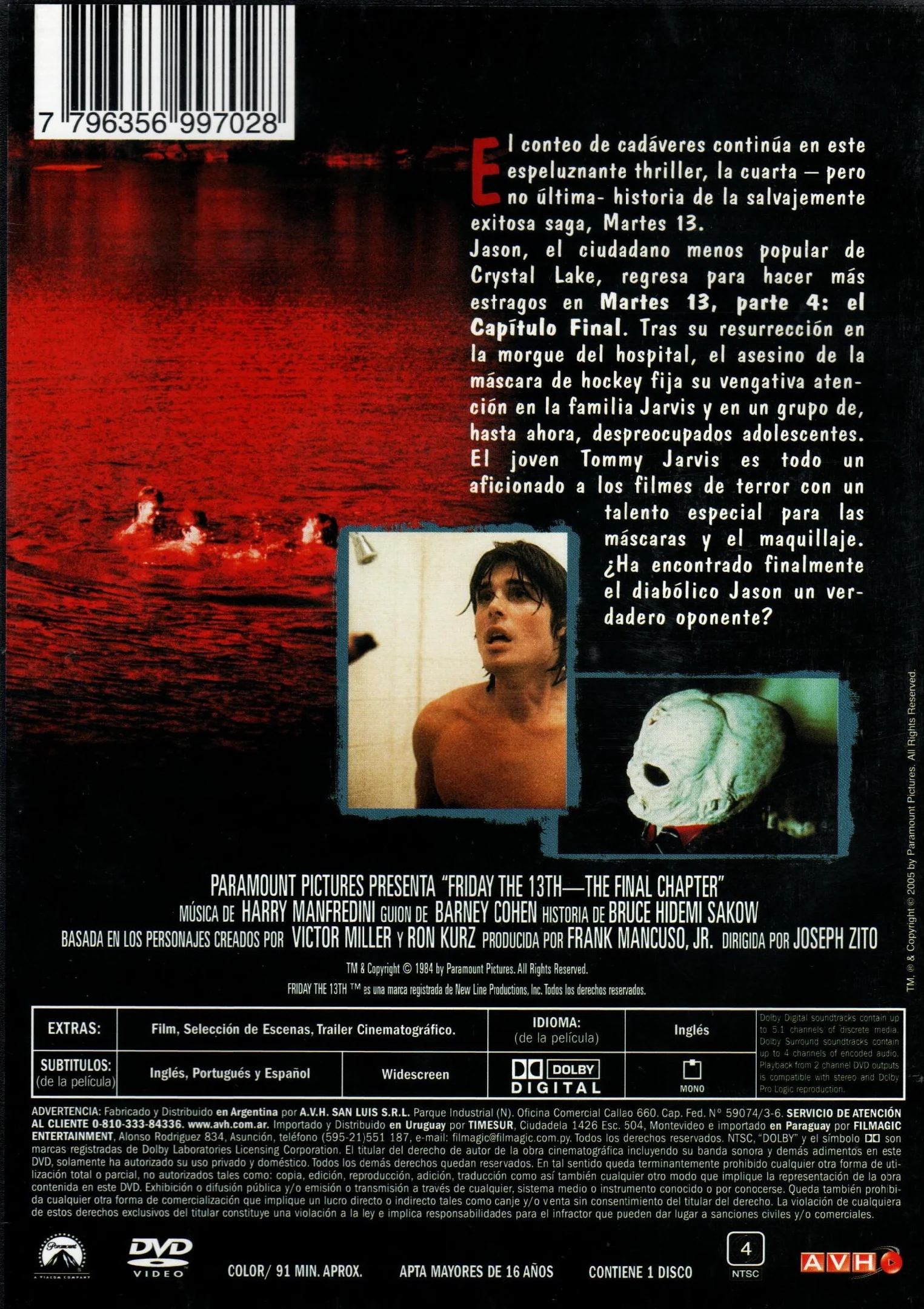 DVD MARTES 13 -PARTE 4 - Image 2
