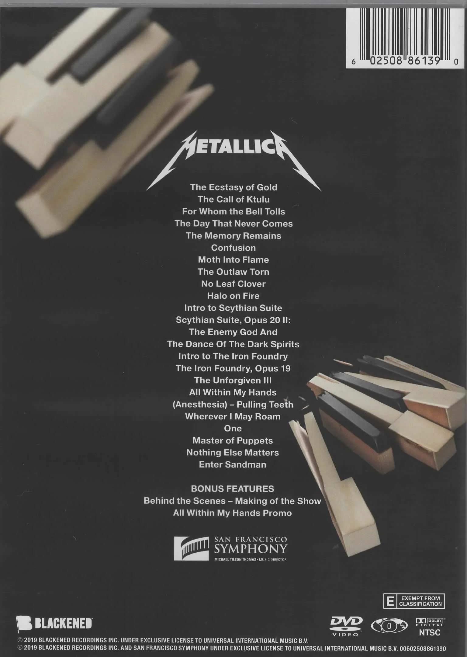 DVD Metallica - S&M2 Metallica & San Francisco Symphony - Image 2