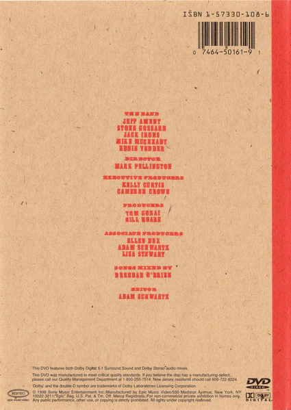 DVD Pearl Jam – Single Video Theory - Image 2