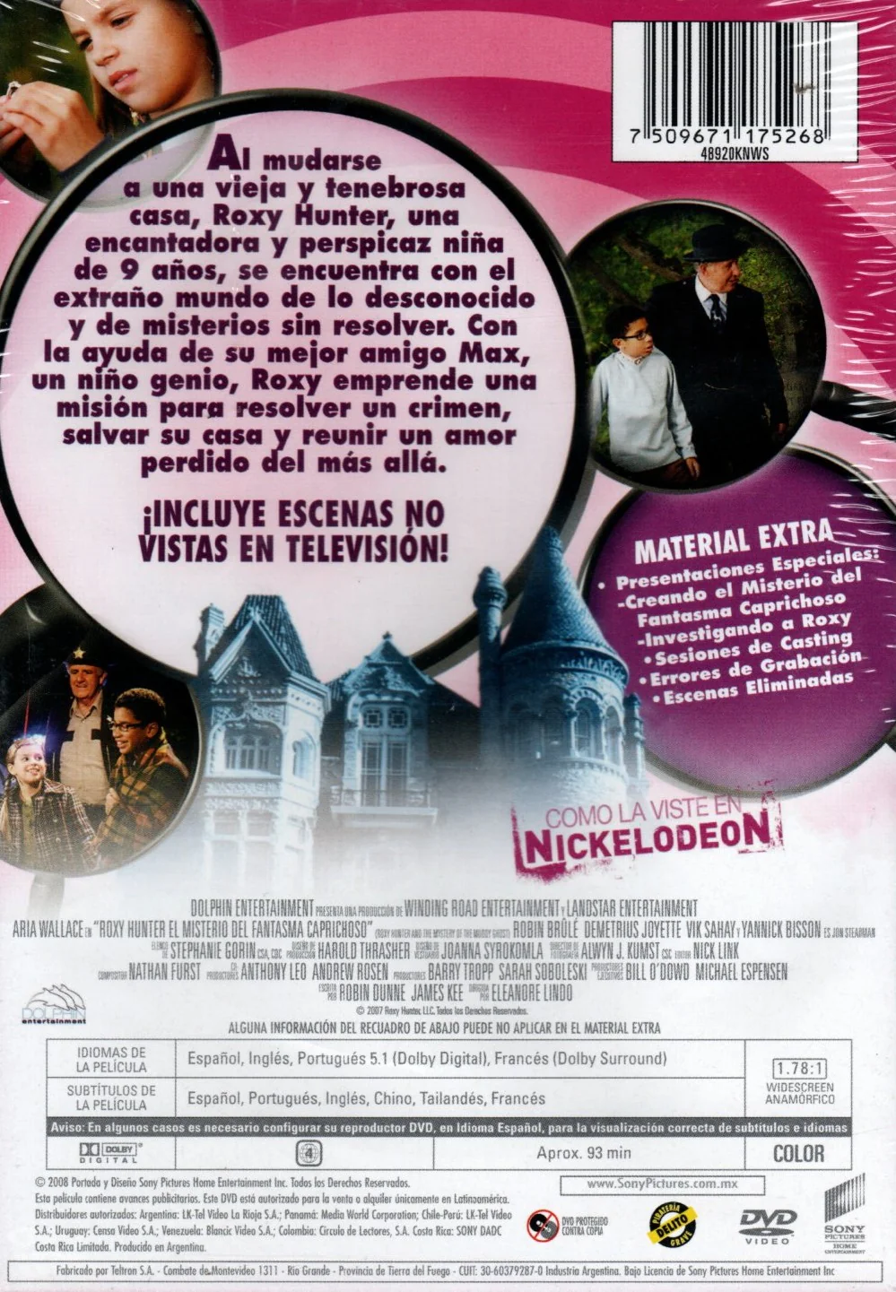 DVD ROXY HUNTER Y EL MISTERIO DEL FANTASMA CAPRICHOSO - Image 2