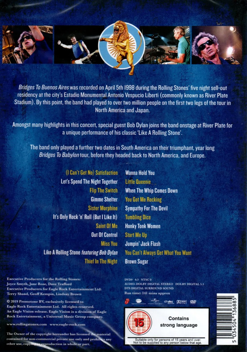 DVD The Rolling Stones – Bridges To Buenos Aires - Image 2