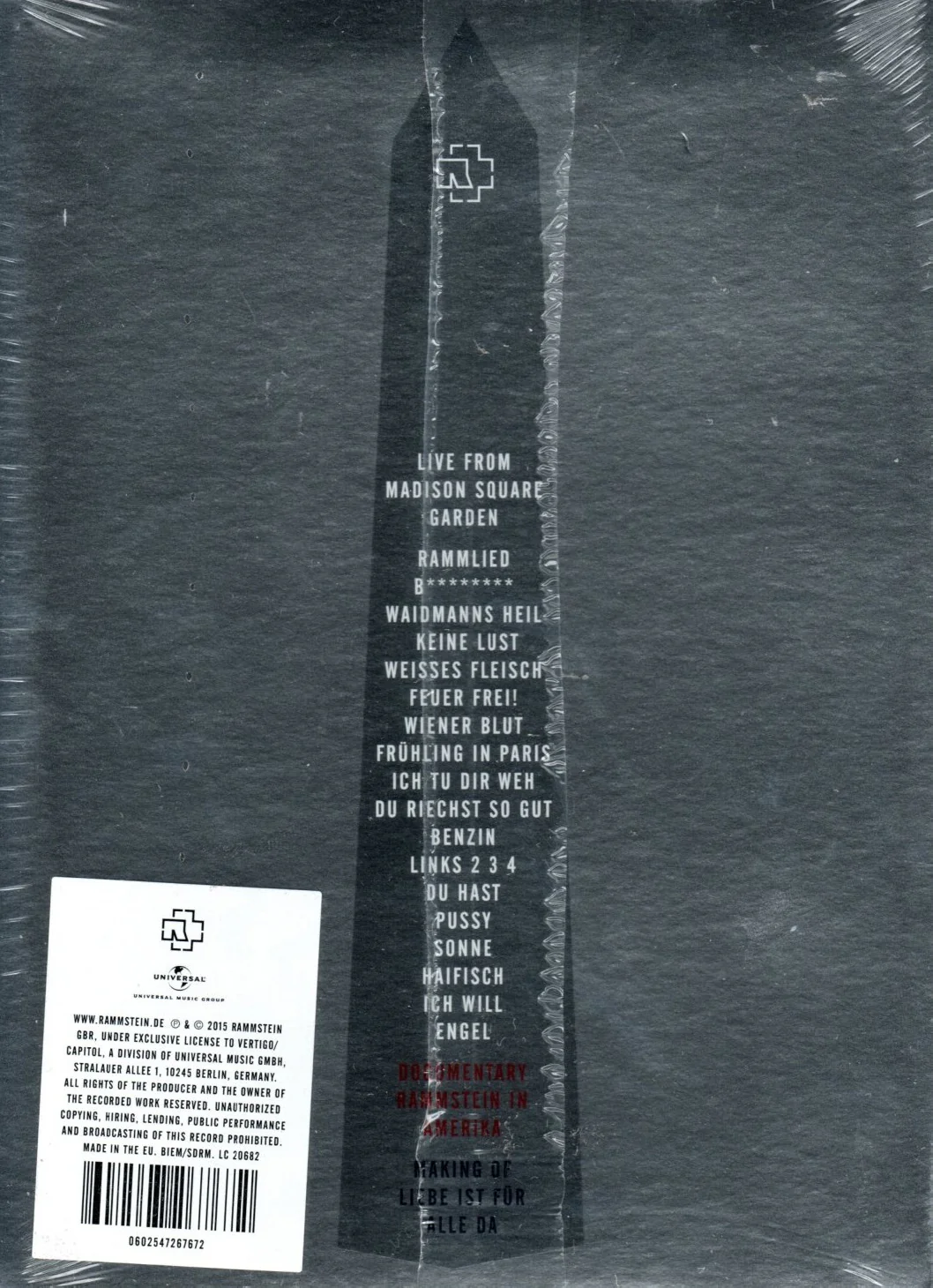 DVD X2 Rammstein – In Amerika - Image 2