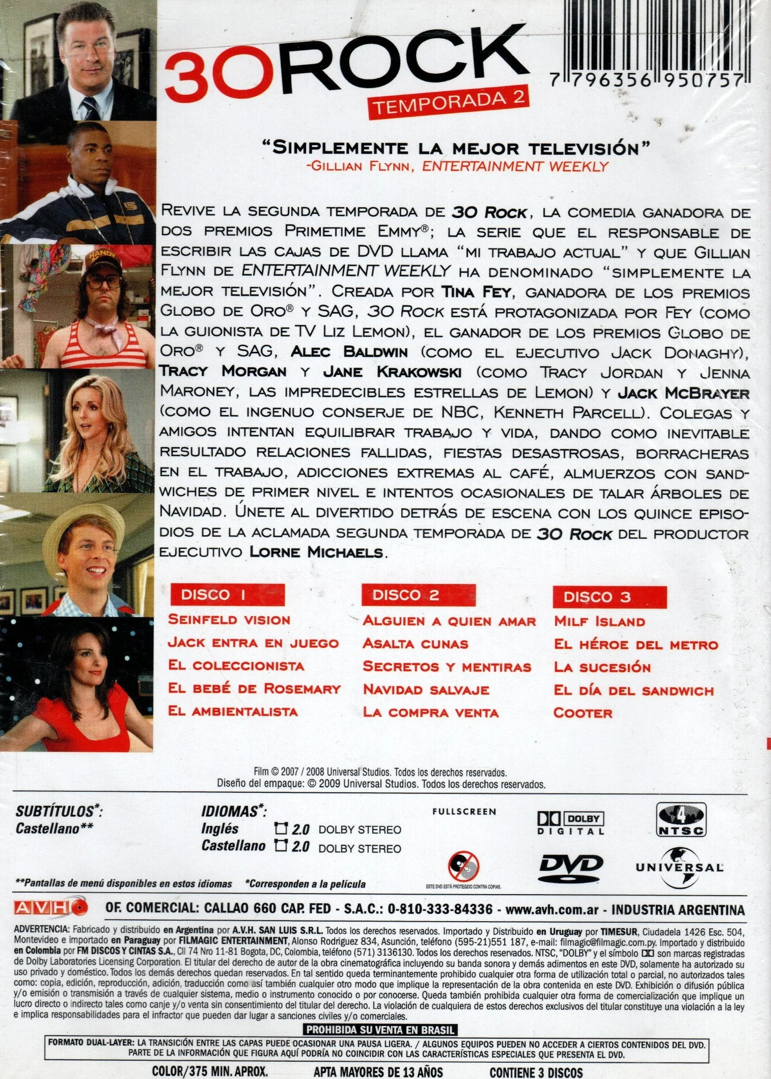 DVD's 30 rock Stagione- temporada  01 - Image 2