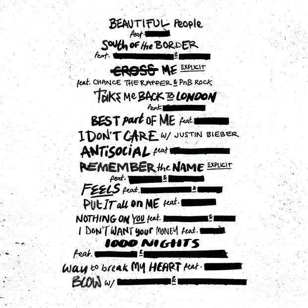 CD Ed Sheeran – No.6 Collaborations Project - Image 2