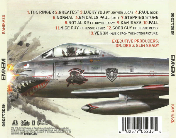 CD Eminem – Kamikaze - Image 2