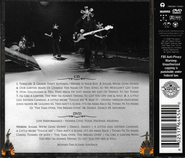 FALL OUT BOY – * * * * LIVE IN PHOENIX / DVD - Image 2