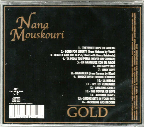 CD Gold - Nana Mouskouri - Image 2