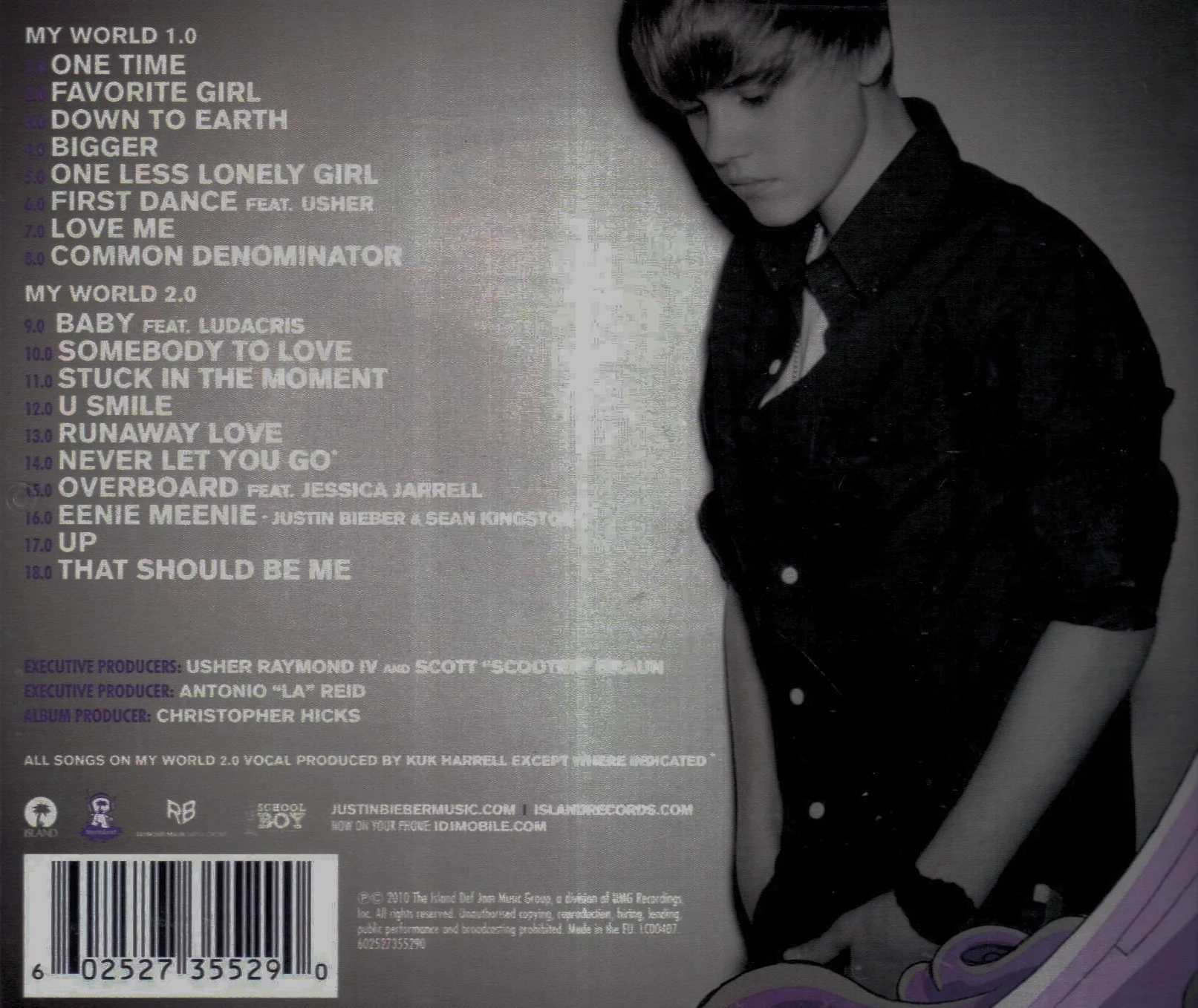 CD Justin Bieber – My Worlds - Image 2