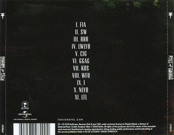 CD Tokio Hotel - Kings Of Suburbia - Image 2