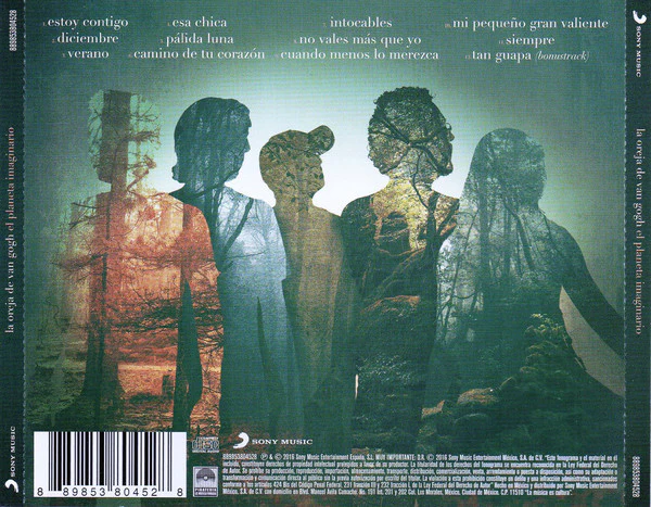 CD La oreja de Van Gogh - El planeta imaginario - Image 2