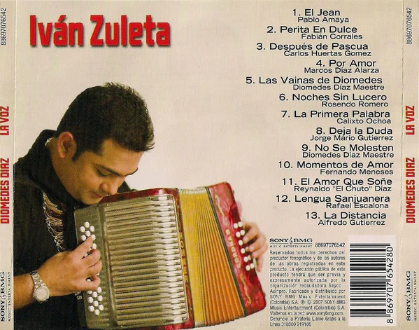 CD Diomedes Díaz - La Voz - Image 2