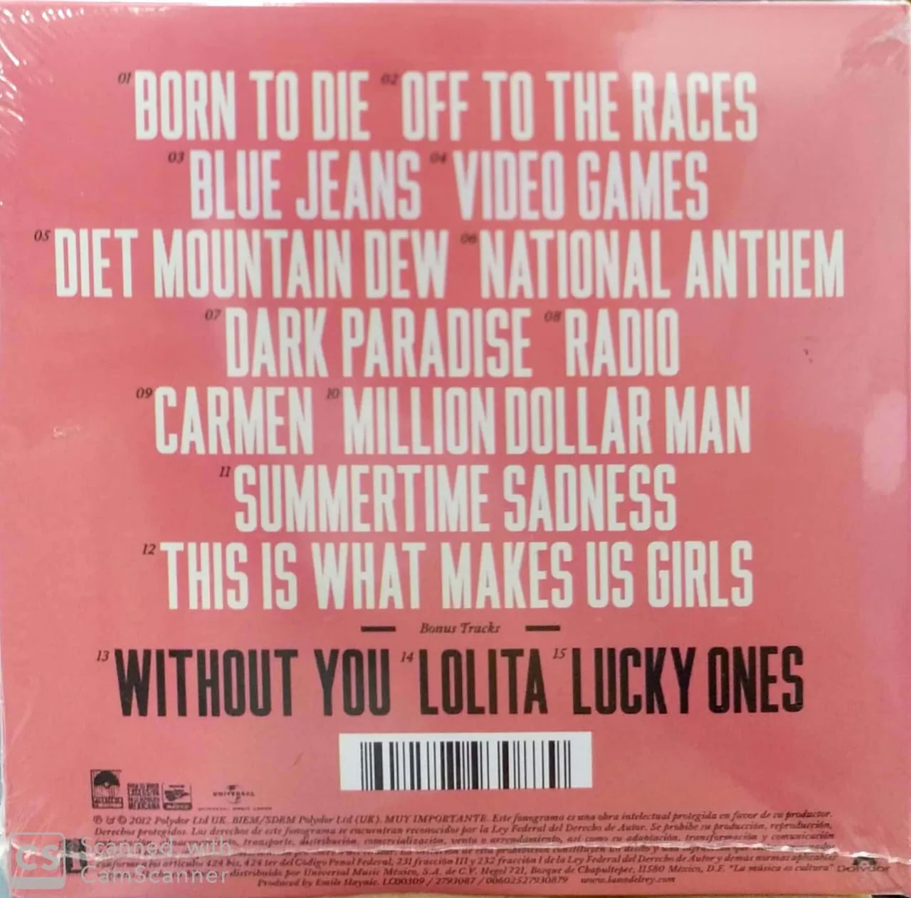 LANA DEL REY BORN TO DIE DELUXE - Image 2