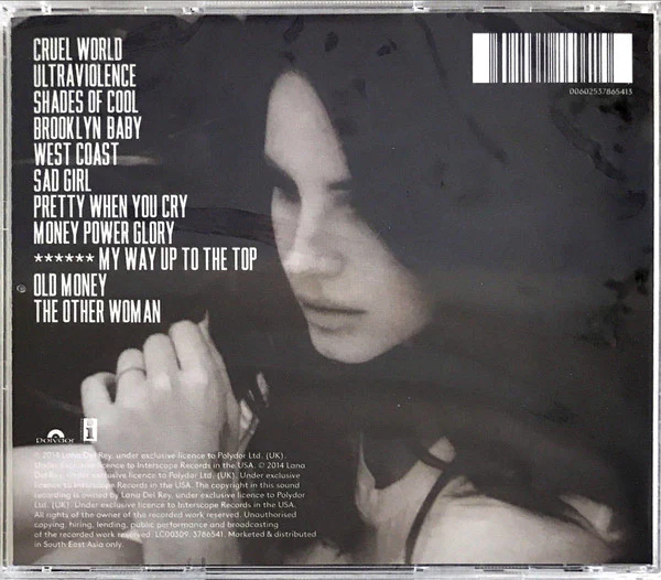 CD Lana Del Rey – Ultraviolence - Image 2