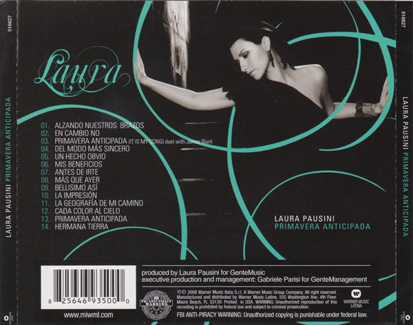 LAURA PUSINI - PRIMAVERA ANTICIPADA / CD - Image 2