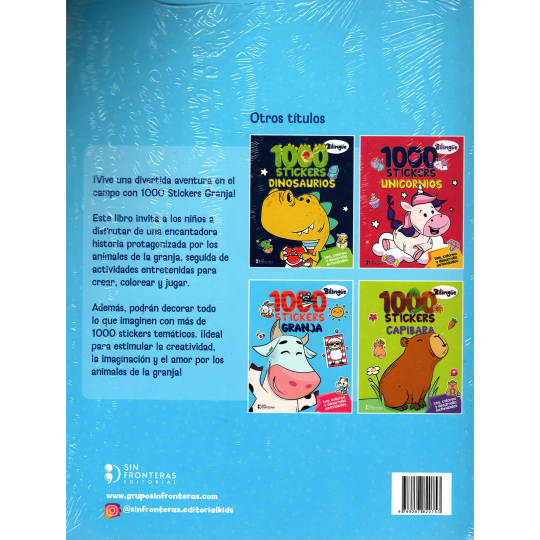 Libro 1.000 Stickers Granja - Image 2