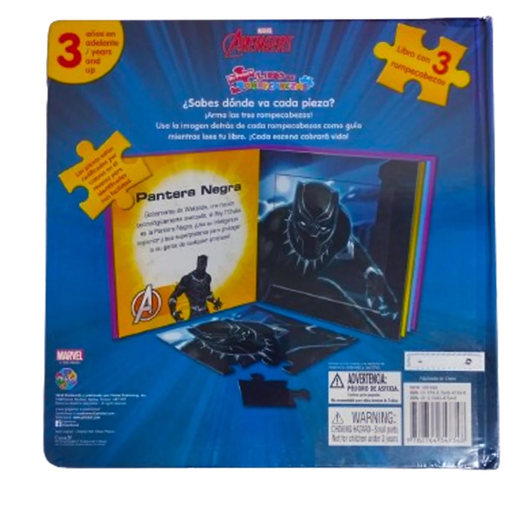 Libro Avengers - Mi Primer Libro de Rompecabezas - Image 2