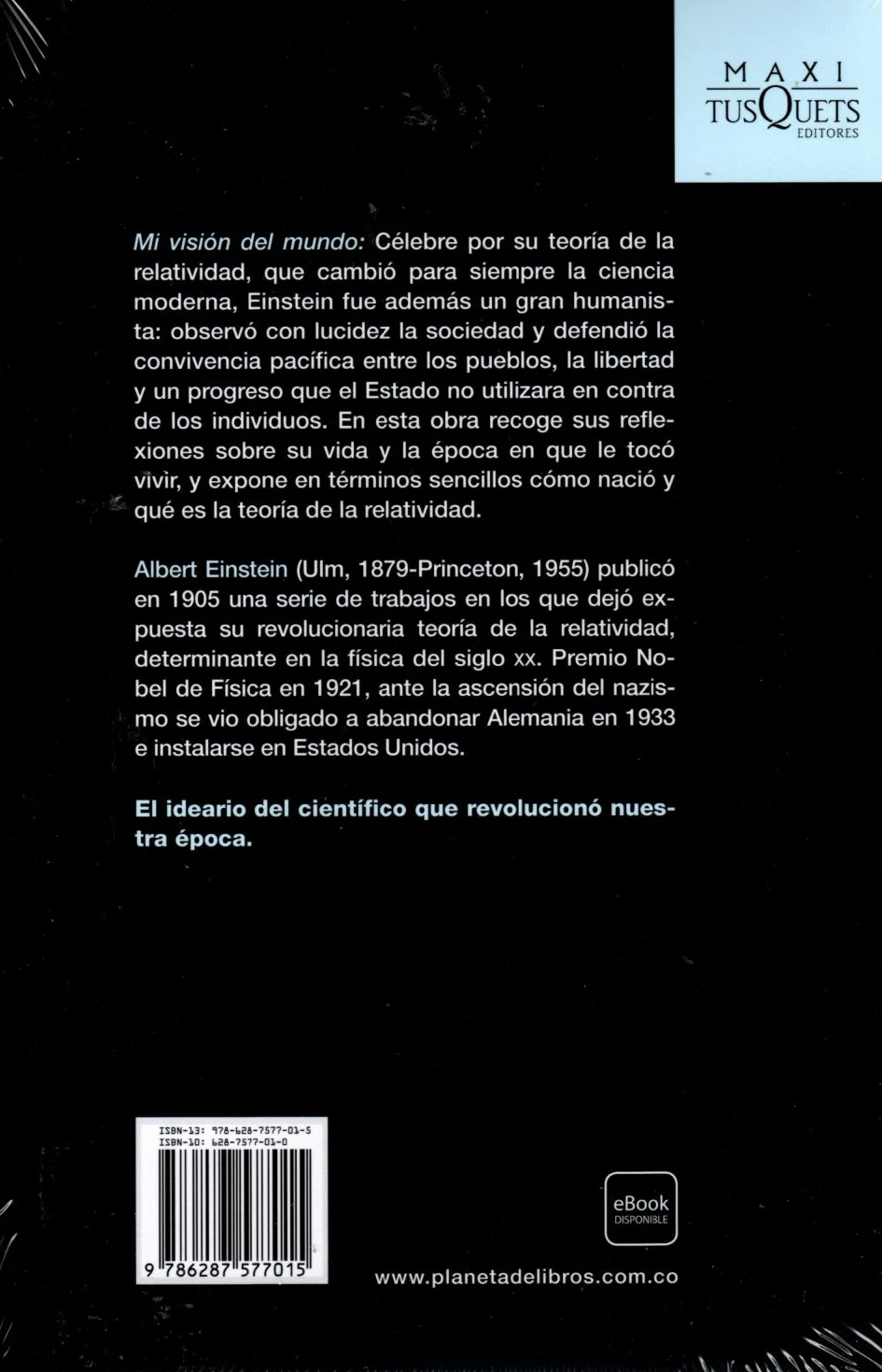 Libro Albert Einstein - Mi Visión Del Mundo - Image 2
