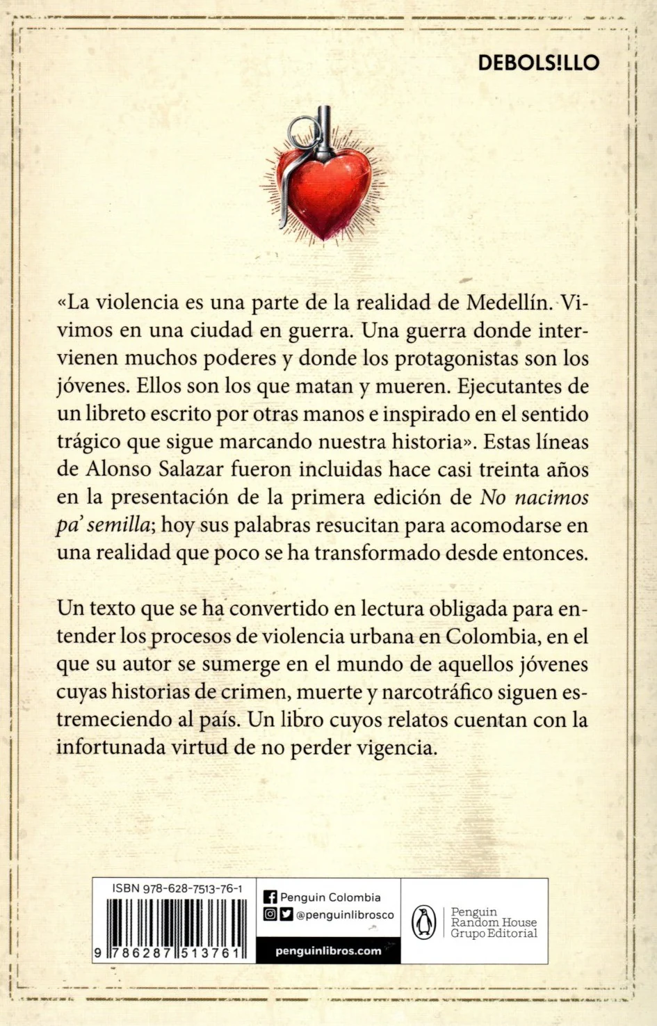 Libro Alonso Salazar - No Nacimos Pa' Semilla - Image 2