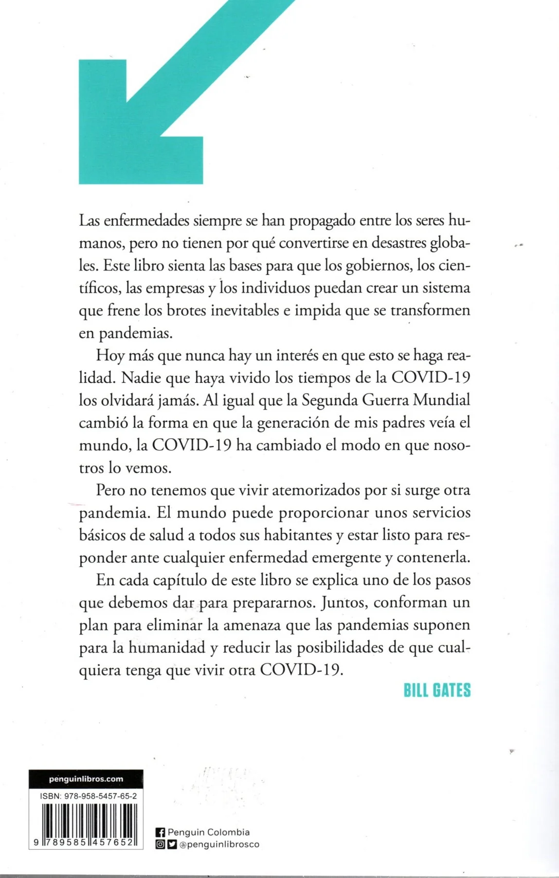 Libro Bill Gates - Cómo Evitar La Próxima Pandemia - Image 2