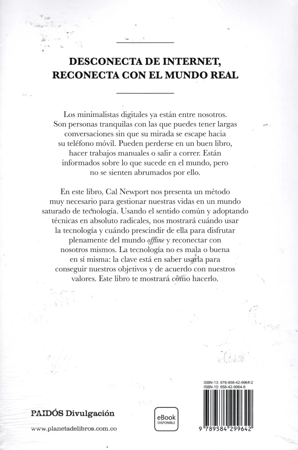 Libro Cal Newport - Minimalismo Digital - Image 2