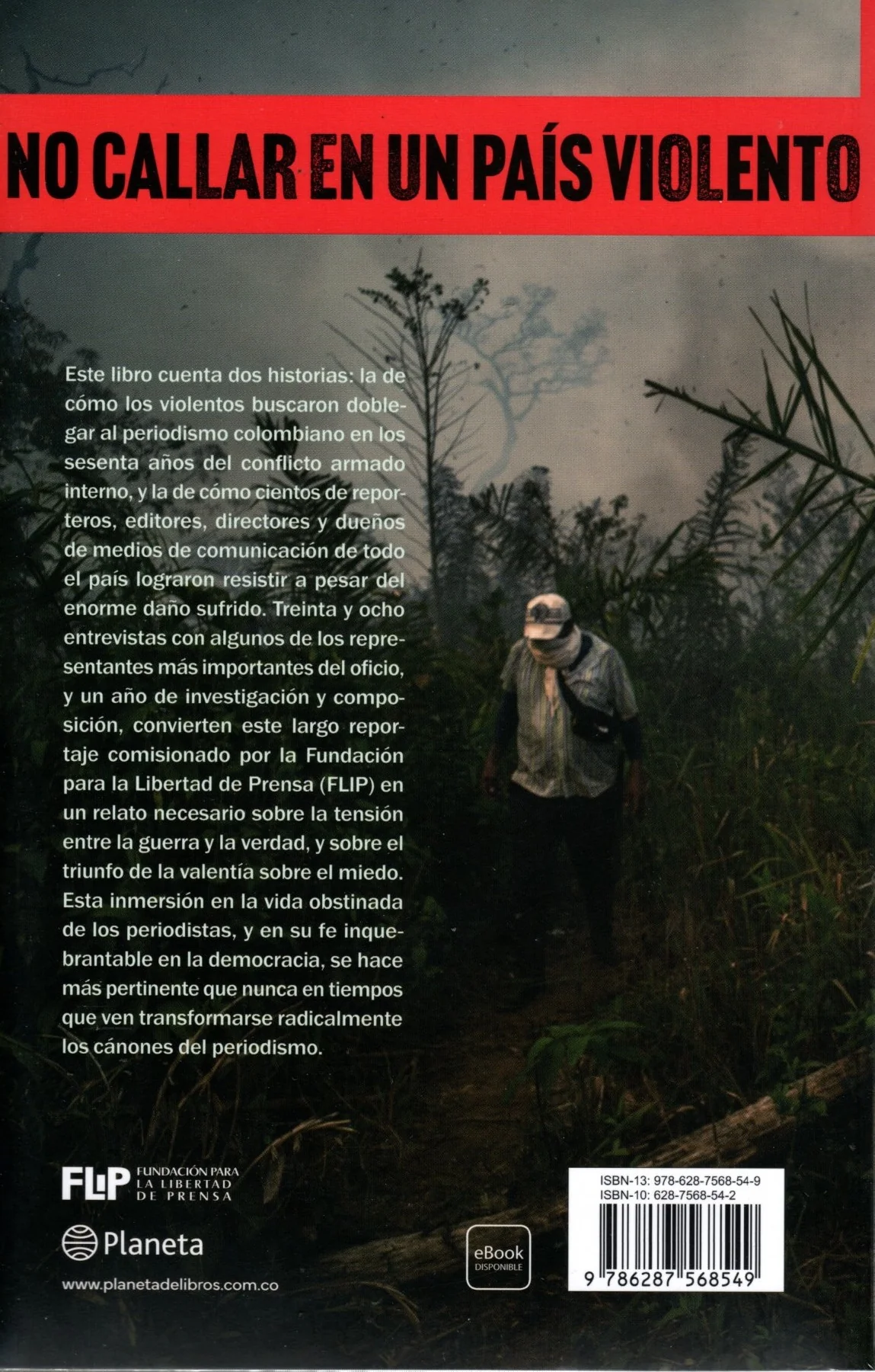 Libro Camilo Jiménez Santofimio /Cesar A. Paredes P./ Jonathan Bock Ruiz- No callar un pais violento - Image 2