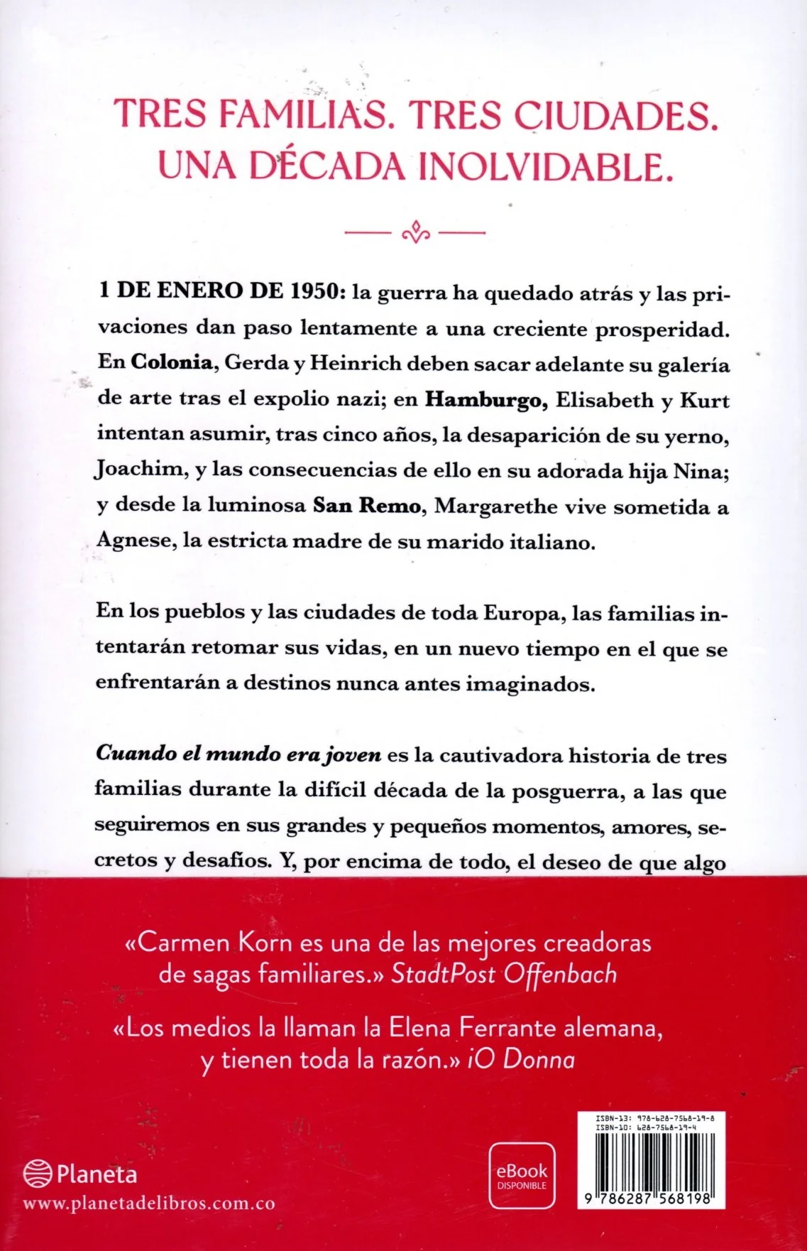 Libro Carmen Korn - Cuando el mundo era joven - Image 2