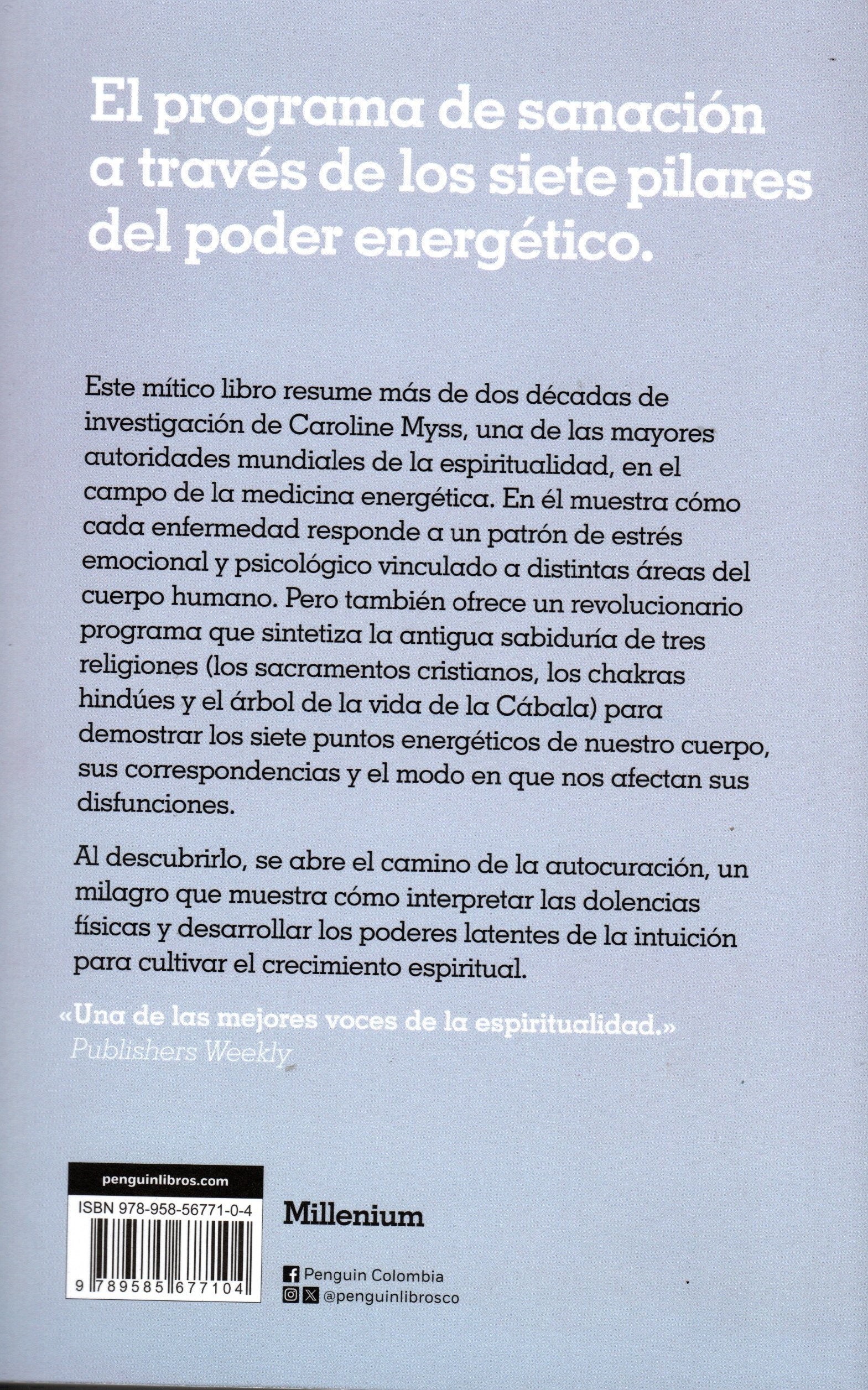 Libro Caroline Myss - Anatomía del espíritu - Image 2