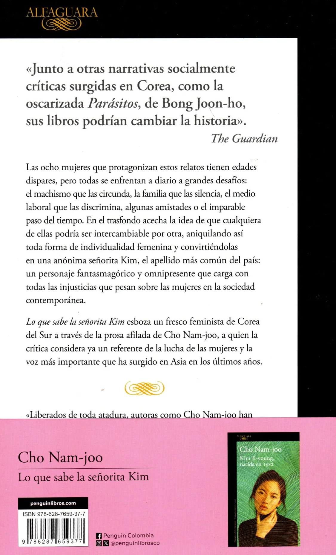 Libro Cho Nam-joo - Lo que sabe la señorita Kim - Image 2