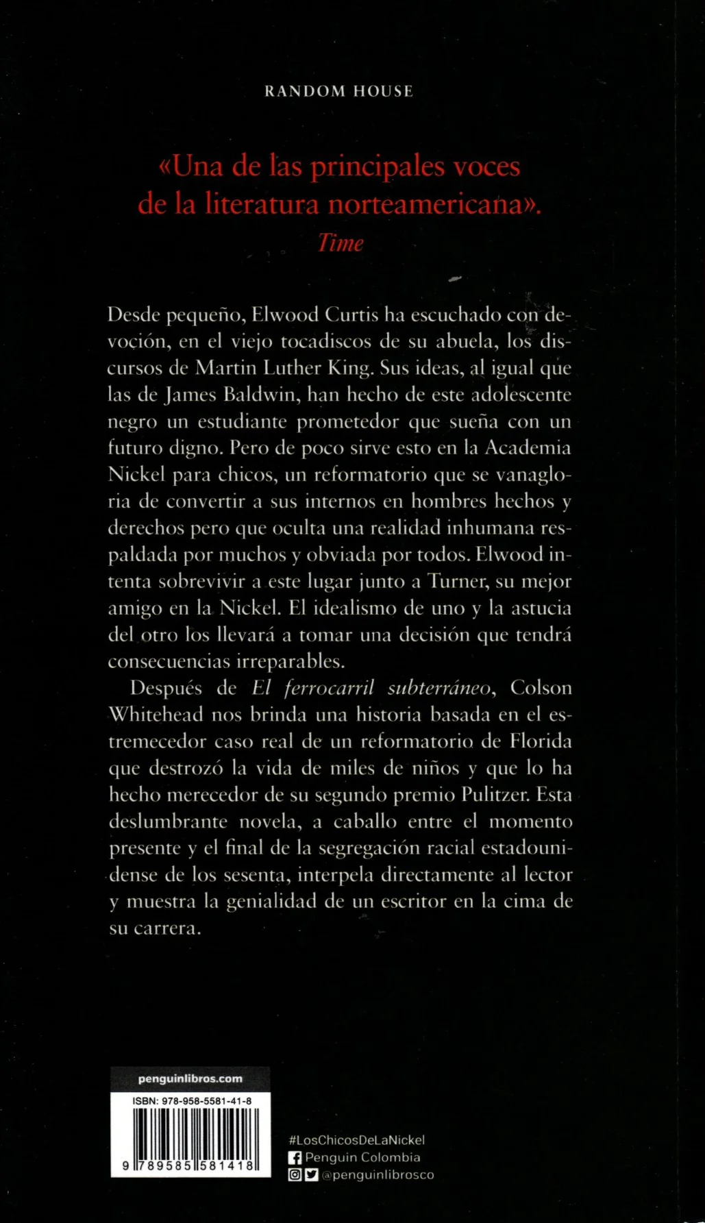 Libro Colson Whitehead - Los Chicos De La Nickel - Image 2