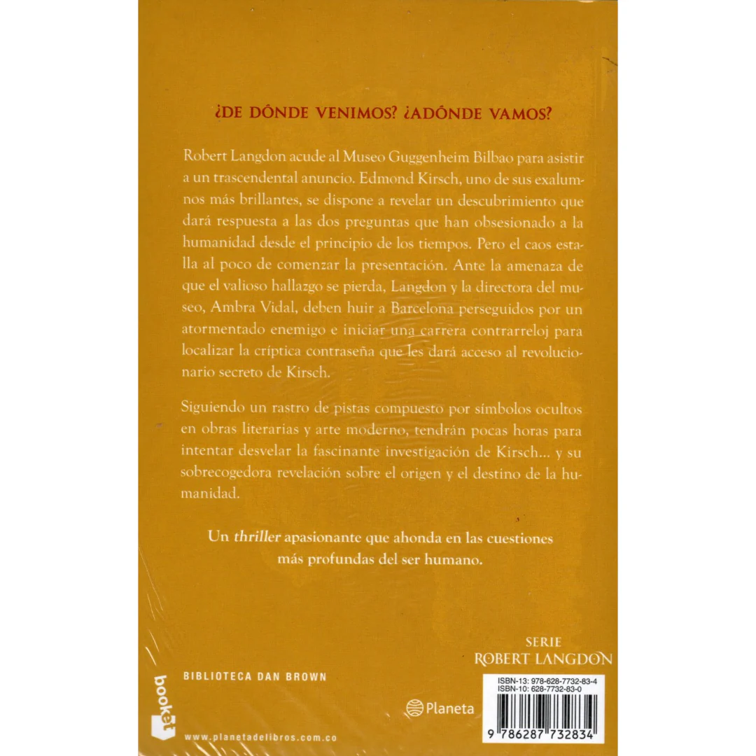 Libro Dan Brown - Origen - Image 2