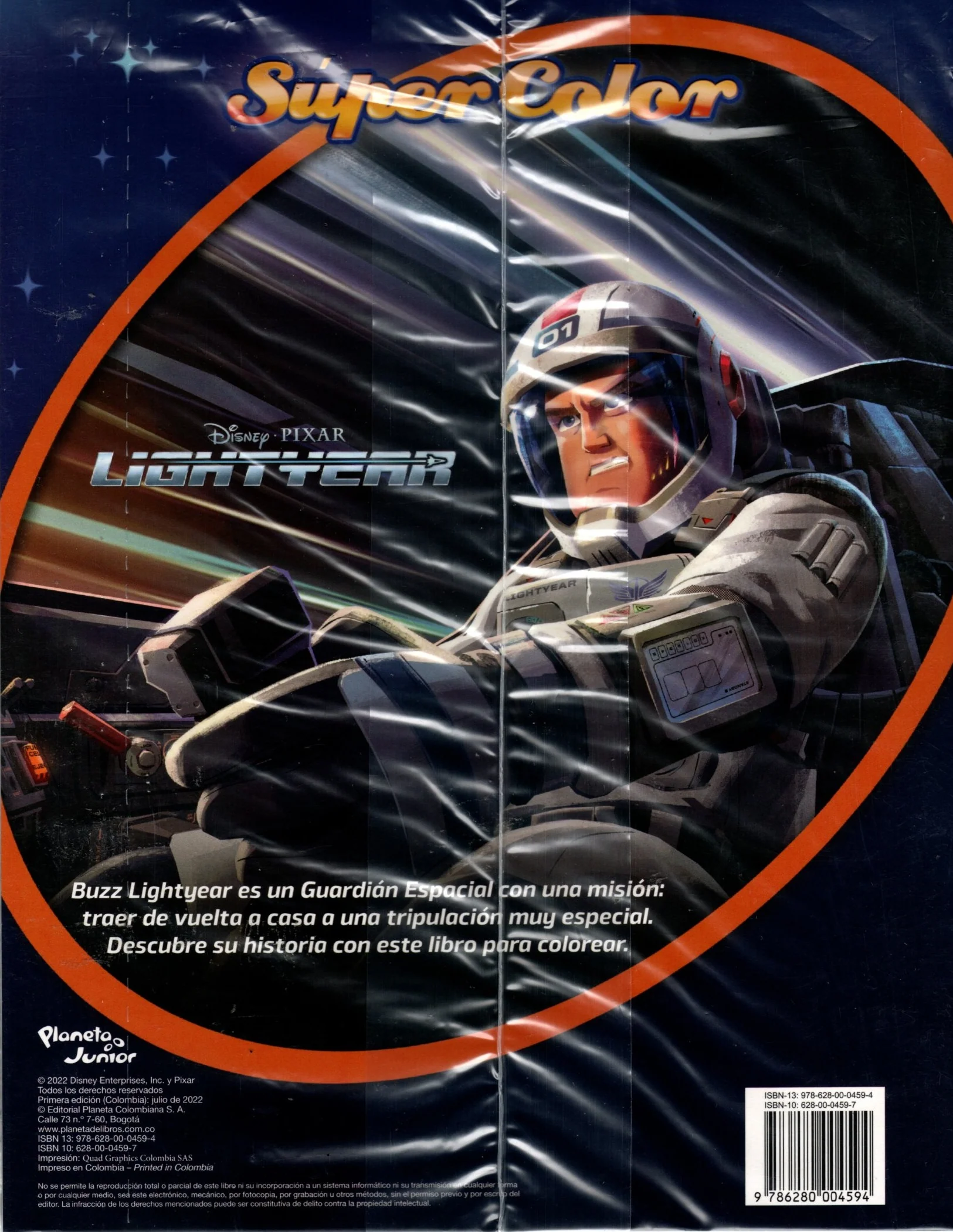 Libro   Lightyear  Disney - Supercolor - Image 2