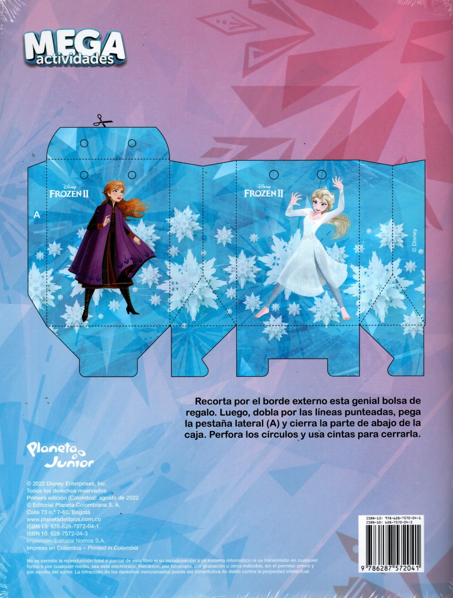 Libro Disney - Mega Actividades. Frozen 2 - Image 2