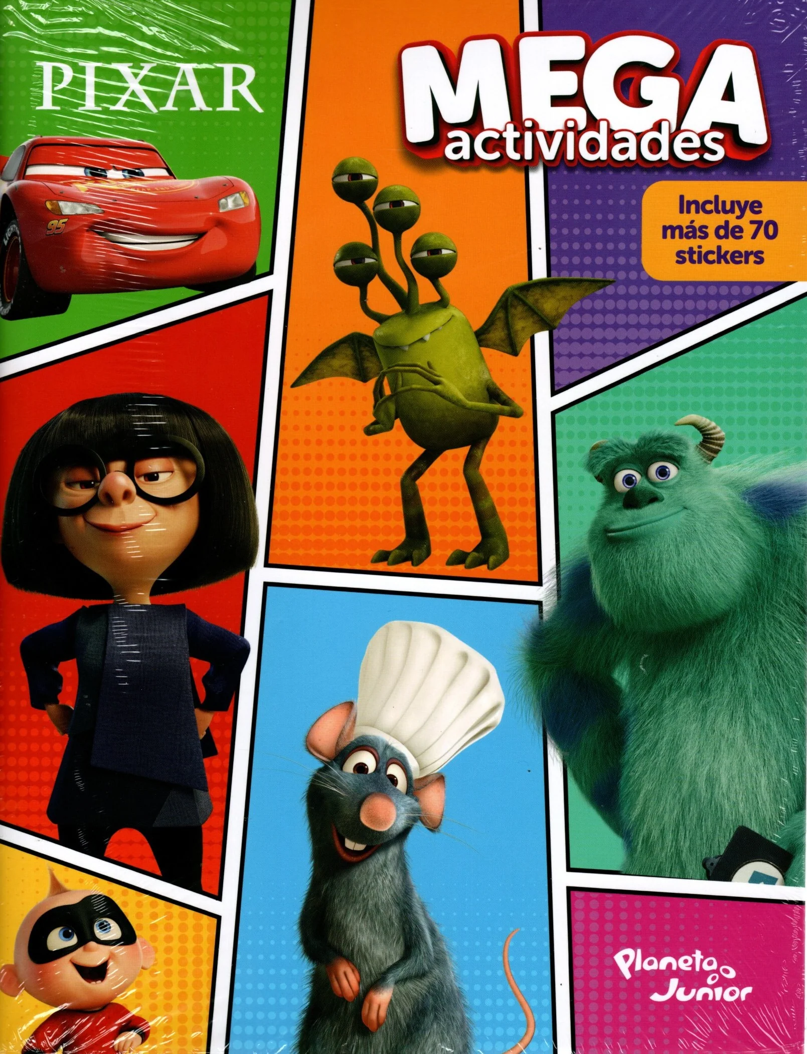 Libro Disney - Mega actividades. Pixar