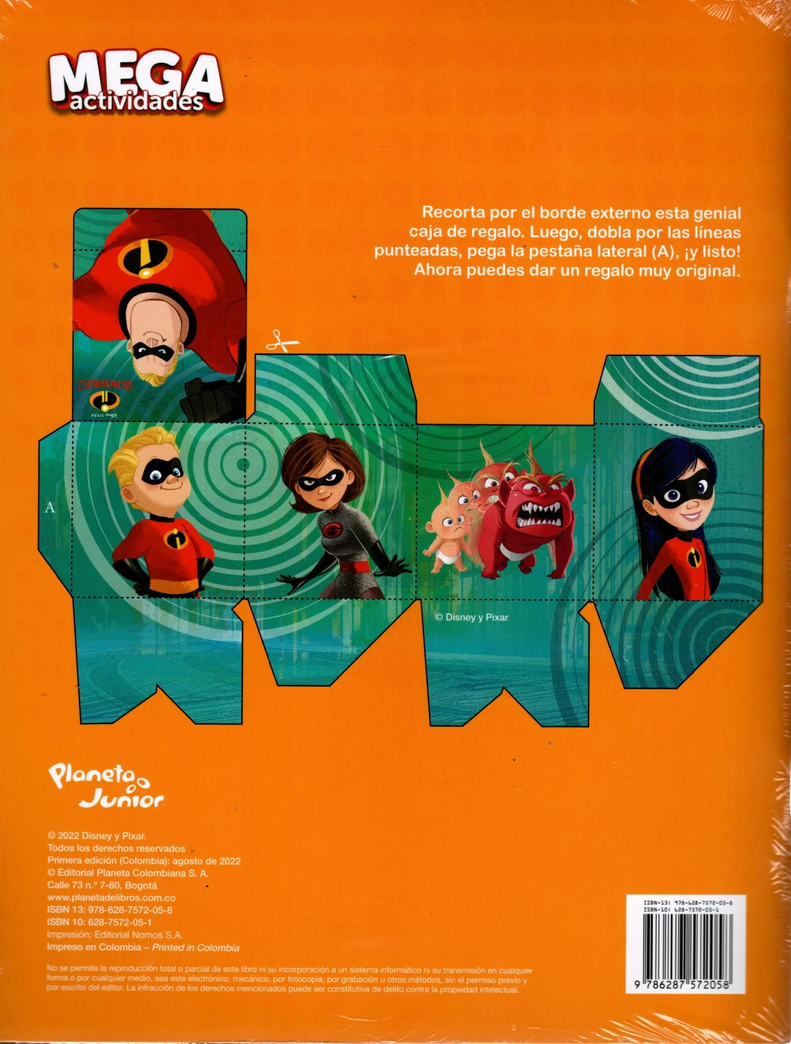Libro Disney - Mega actividades. Pixar - Image 2