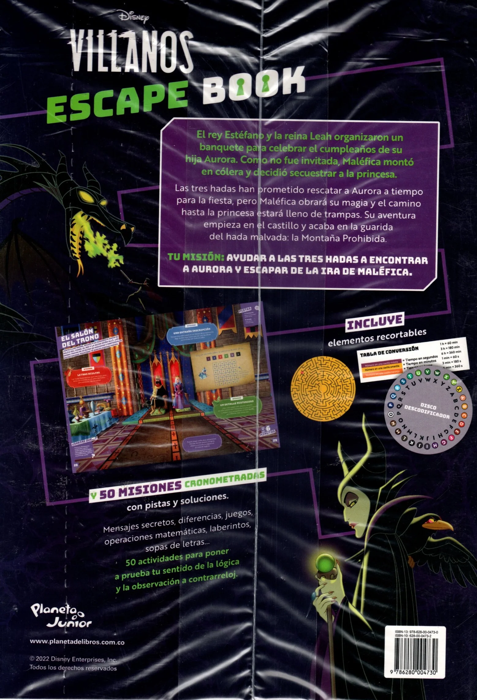Libro Villanos Disney - Escape Book - Image 2