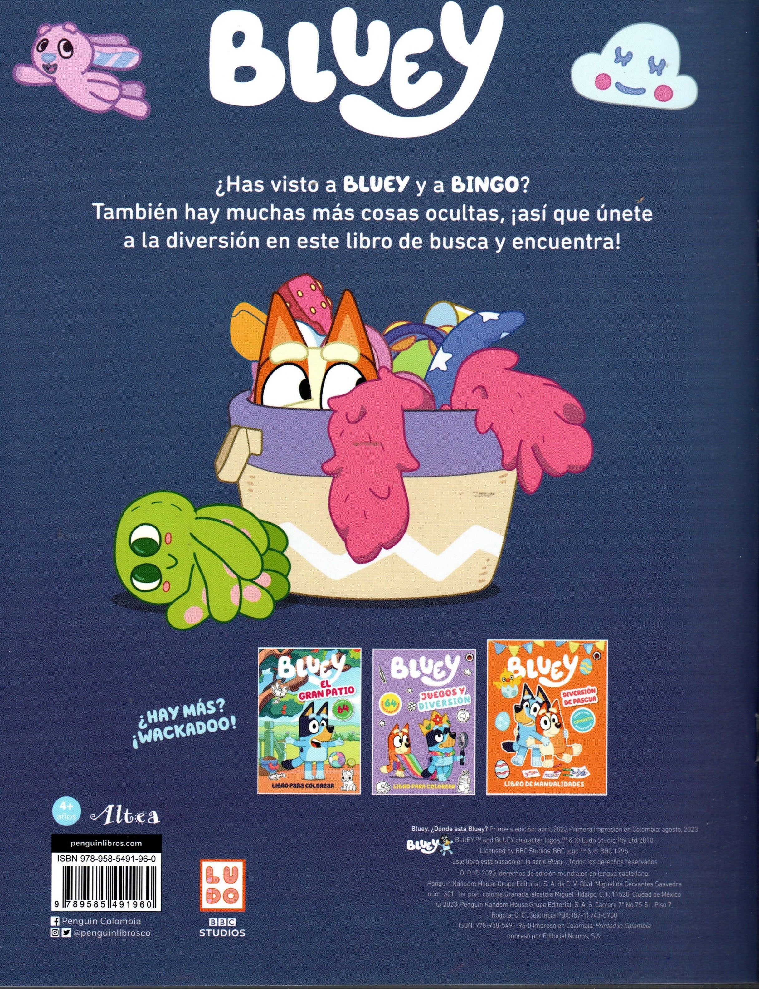 Libro ¿Dónde Está Bluey? - Image 2