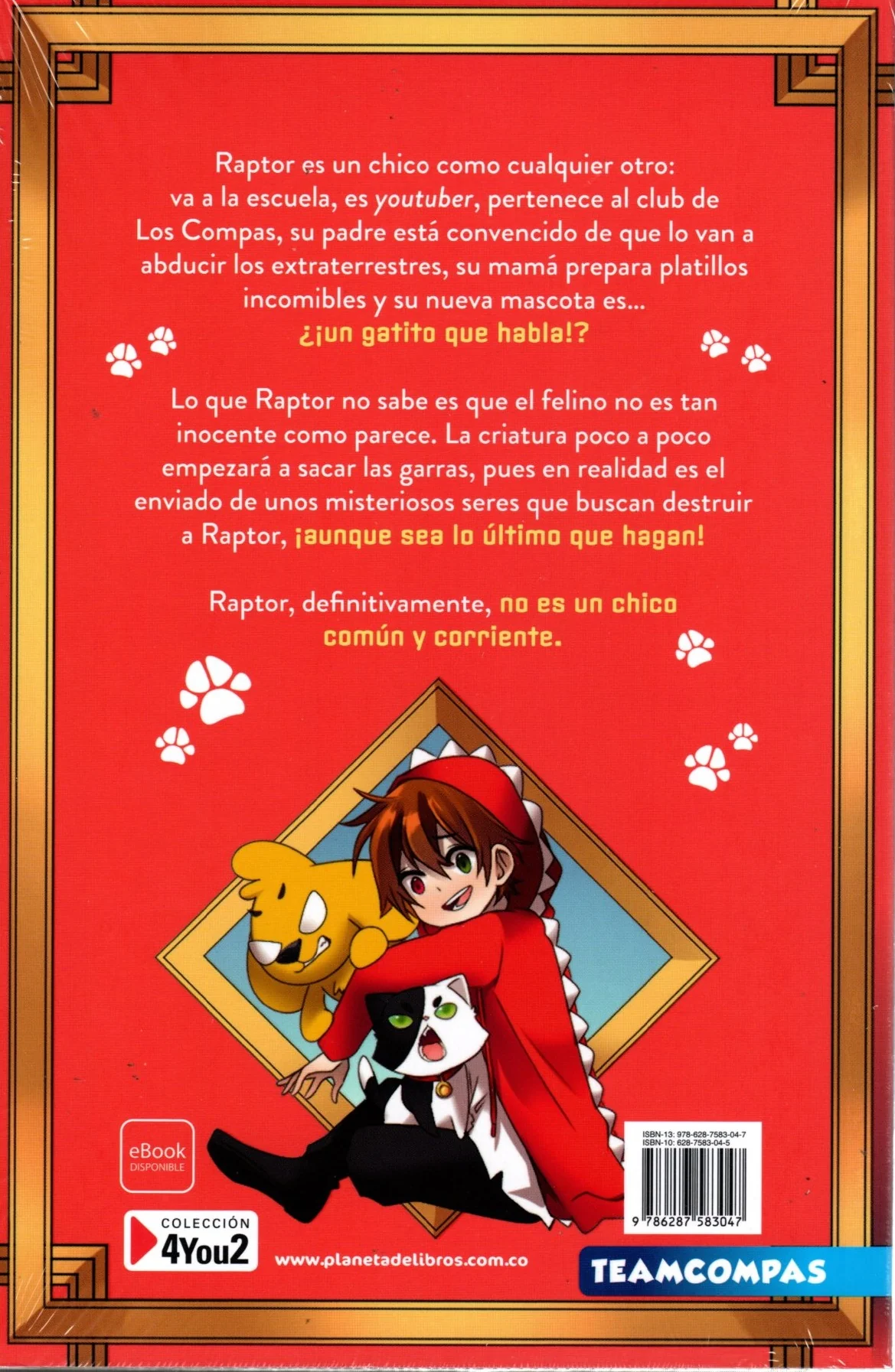 Libro Escuela RaptorGamer: El felino infiltrado - Image 2