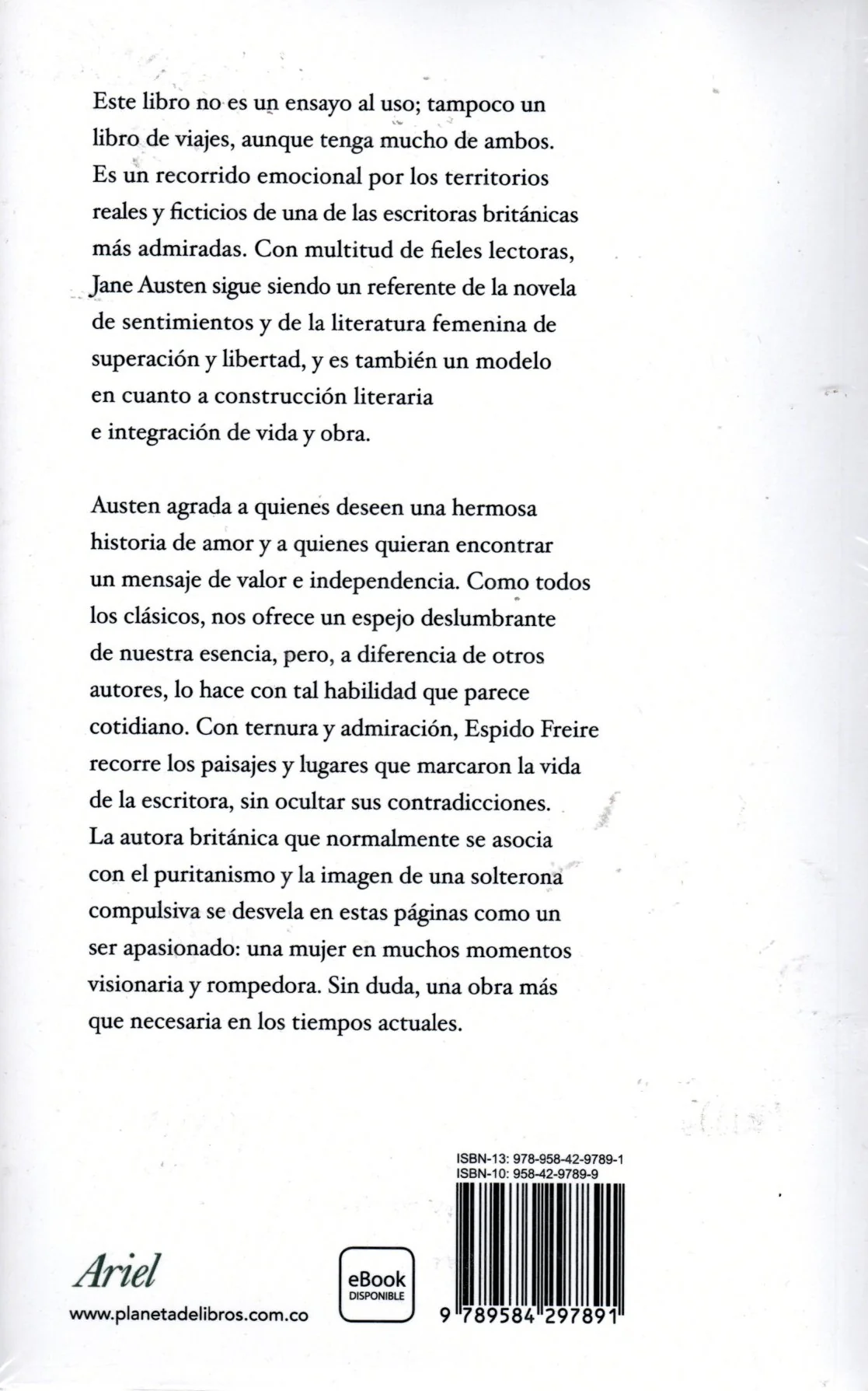 Libro Espido Freire - Tras Los Pasos De Jane Austen - Image 2