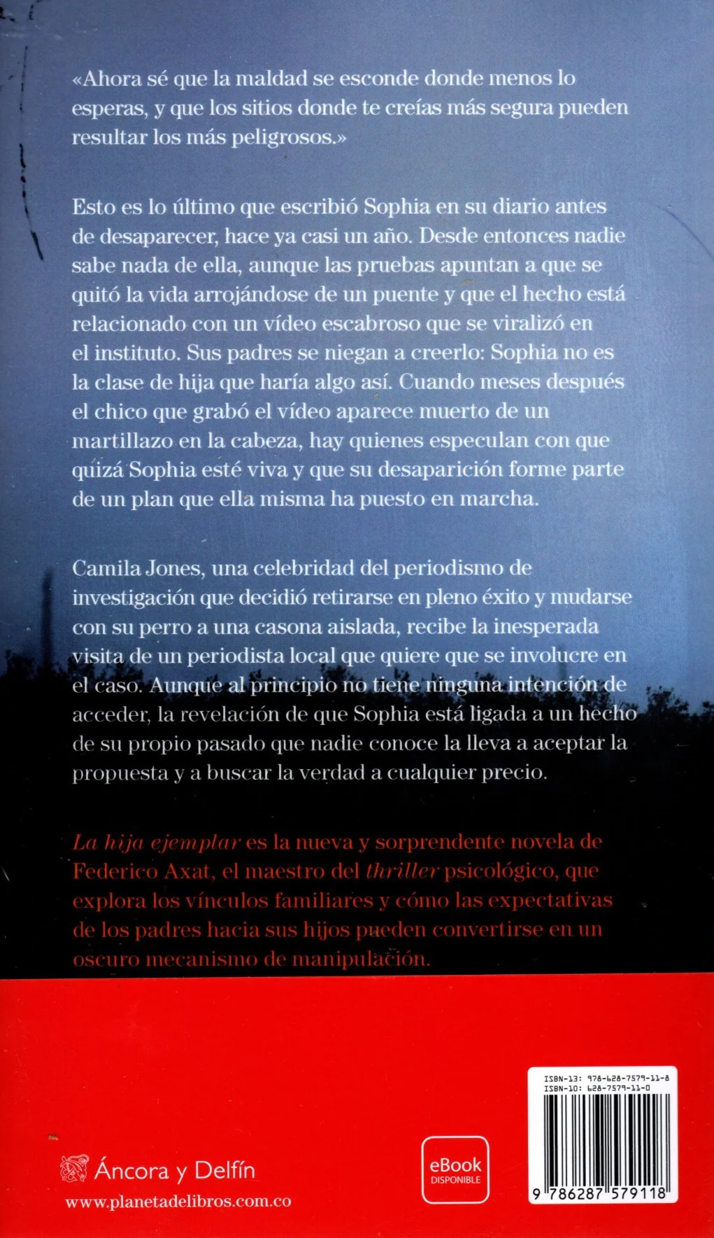 Libro Federico Axat - La Hija Ejemplar - Image 2