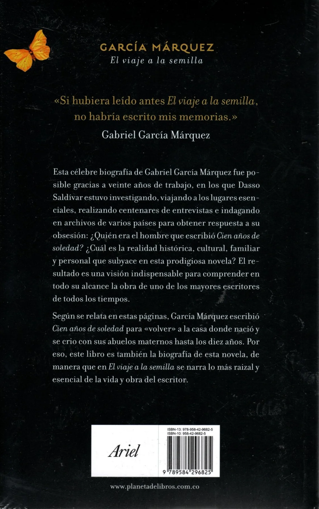 Libro Gabriel García Márquez - El Viaje A La Semilla - Image 2