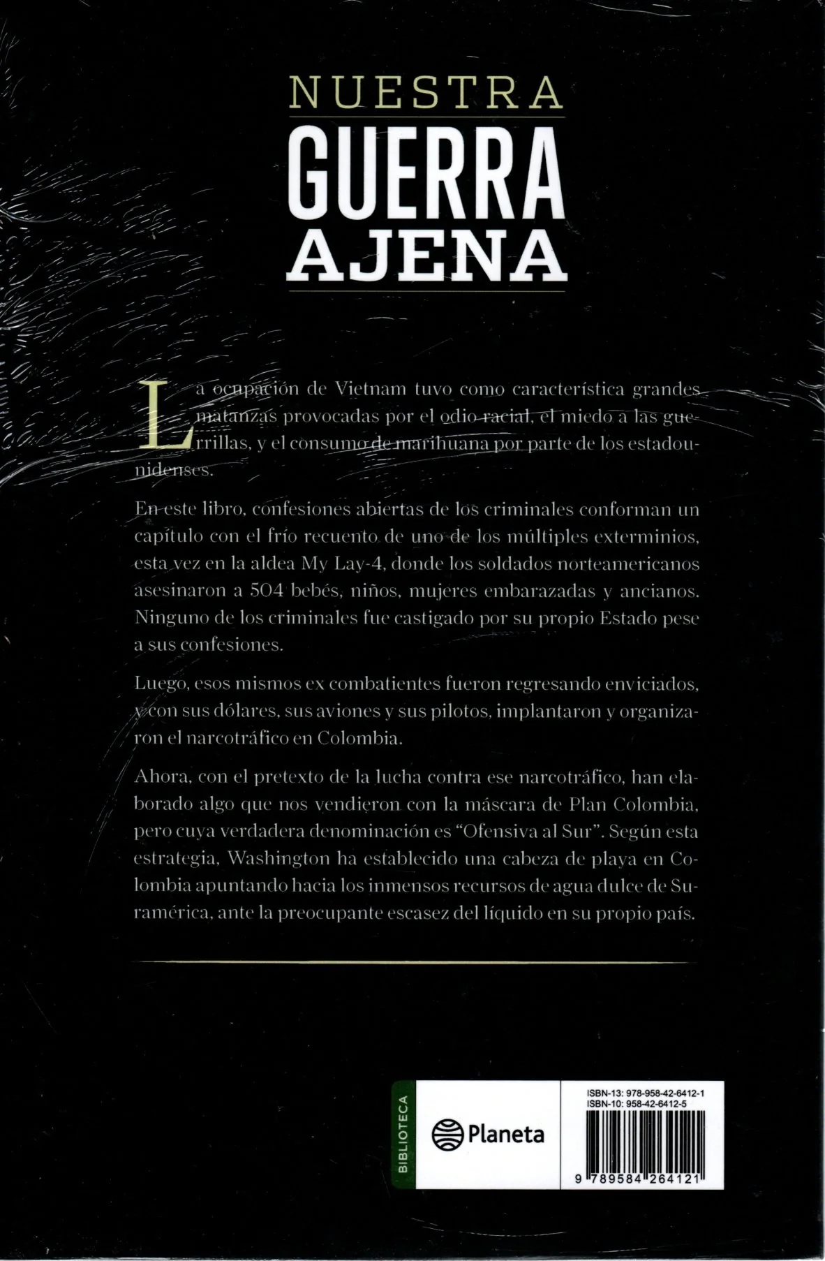 Libro Germán Castro Caycedo - Nuestra Guerra Ajena - Image 2