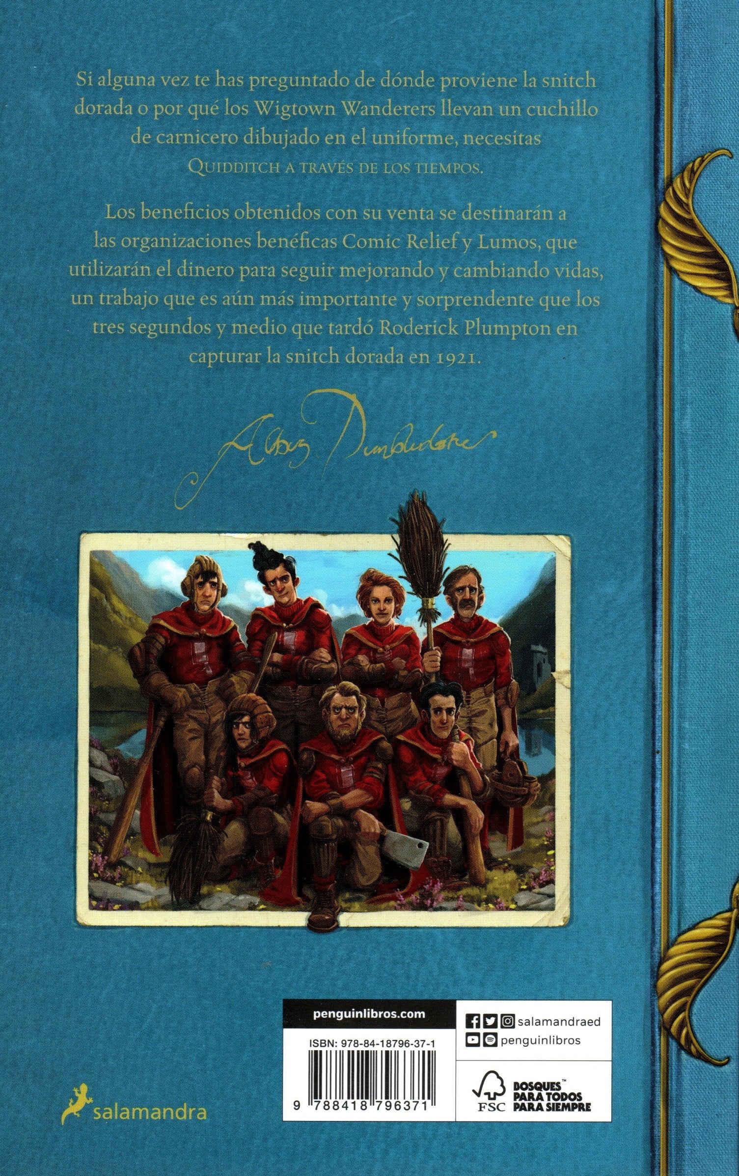 Libro J.K. Rowling - Quidditch a través de los tiempos (Un libro de la biblioteca de Hogwarts) - Image 2