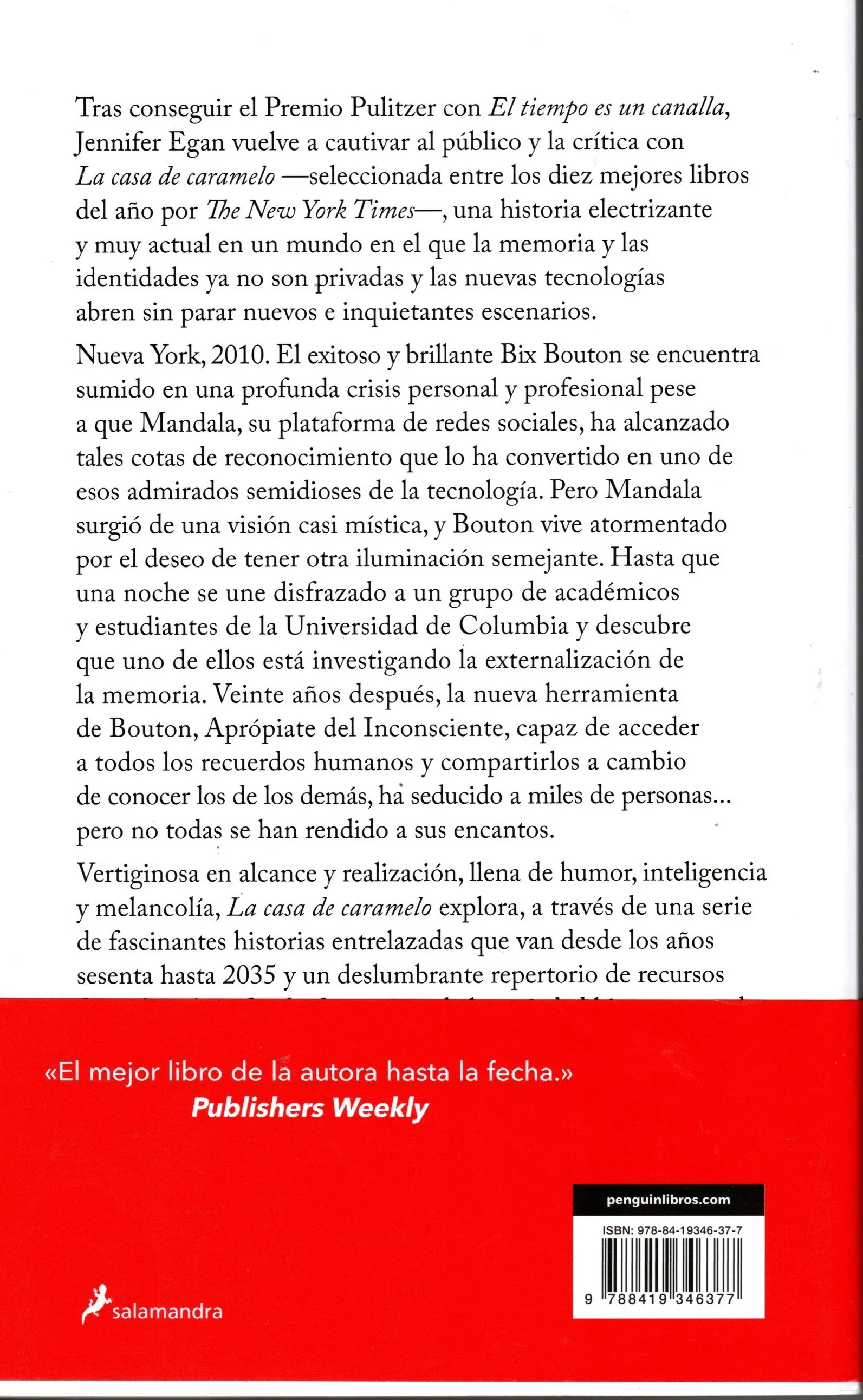 Libro Jennifer Egan - La casa de caramelo - Image 2